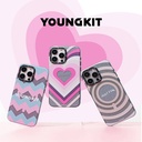 Apple iPhone 15 Pro Uyumlu  Max Kılıf Magsafe Şarj Özellikli YoungKit Star Dazzle Serisi Kapak - 5