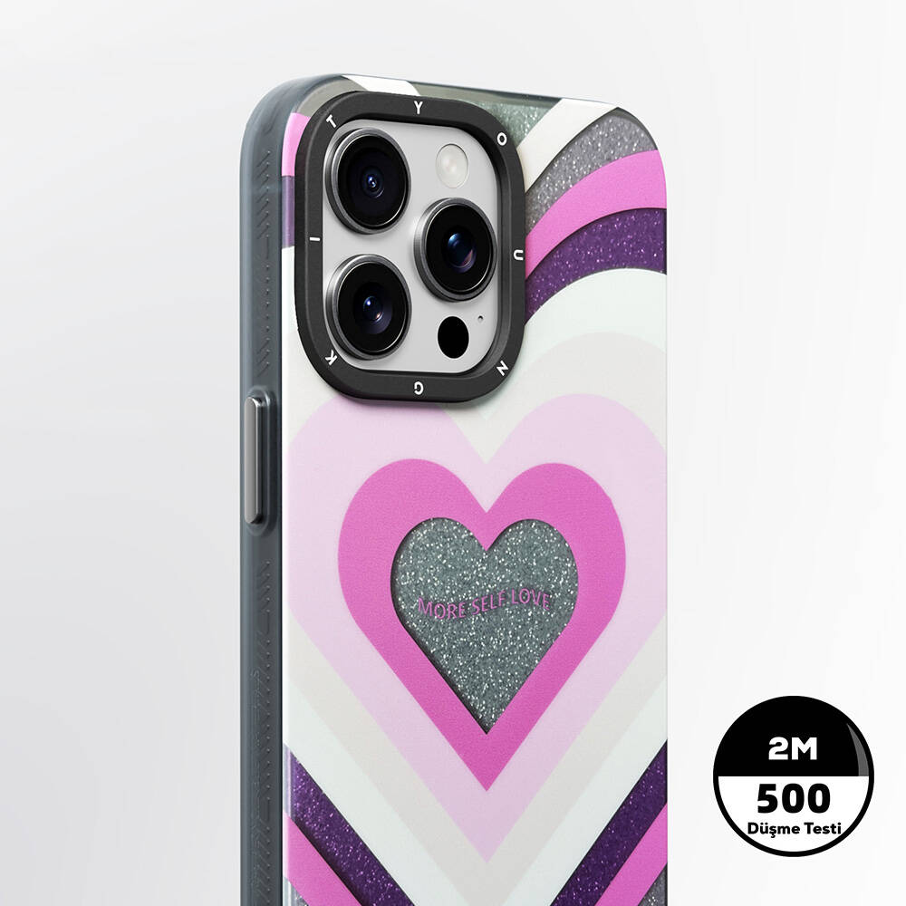 Apple iPhone 15 Pro Uyumlu  Max Kılıf Magsafe Şarj Özellikli YoungKit Star Dazzle Serisi Kapak - 8