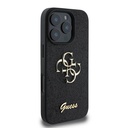 Apple iPhone 16 Pro Kılıf Guess Orjinal Lisanslı 4G Büyük Metal Logolu Glitter Kapak - 3