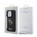 Apple iPhone 16 Pro Kılıf Guess Orjinal Lisanslı 4G Büyük Metal Logolu Glitter Kapak - 7