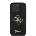 Apple iPhone 16 Pro Max Kılıf Guess Orjinal Lisanslı 4G Büyük Metal Logolu Glitter Kapak - 3