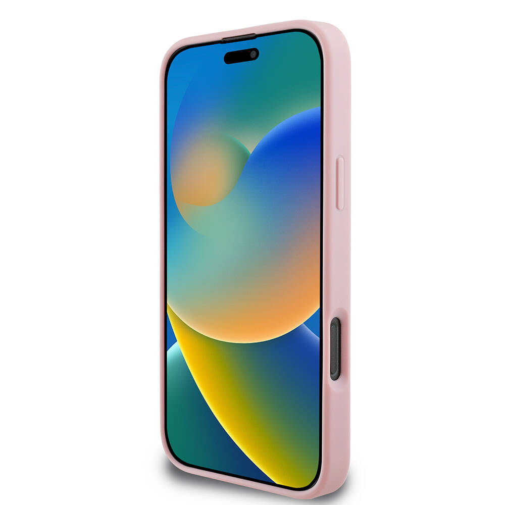 Apple iPhone 16 Pro Max Kılıf Guess Orjinal Lisanslı 4G Büyük Metal Logolu Glitter Kapak - 11