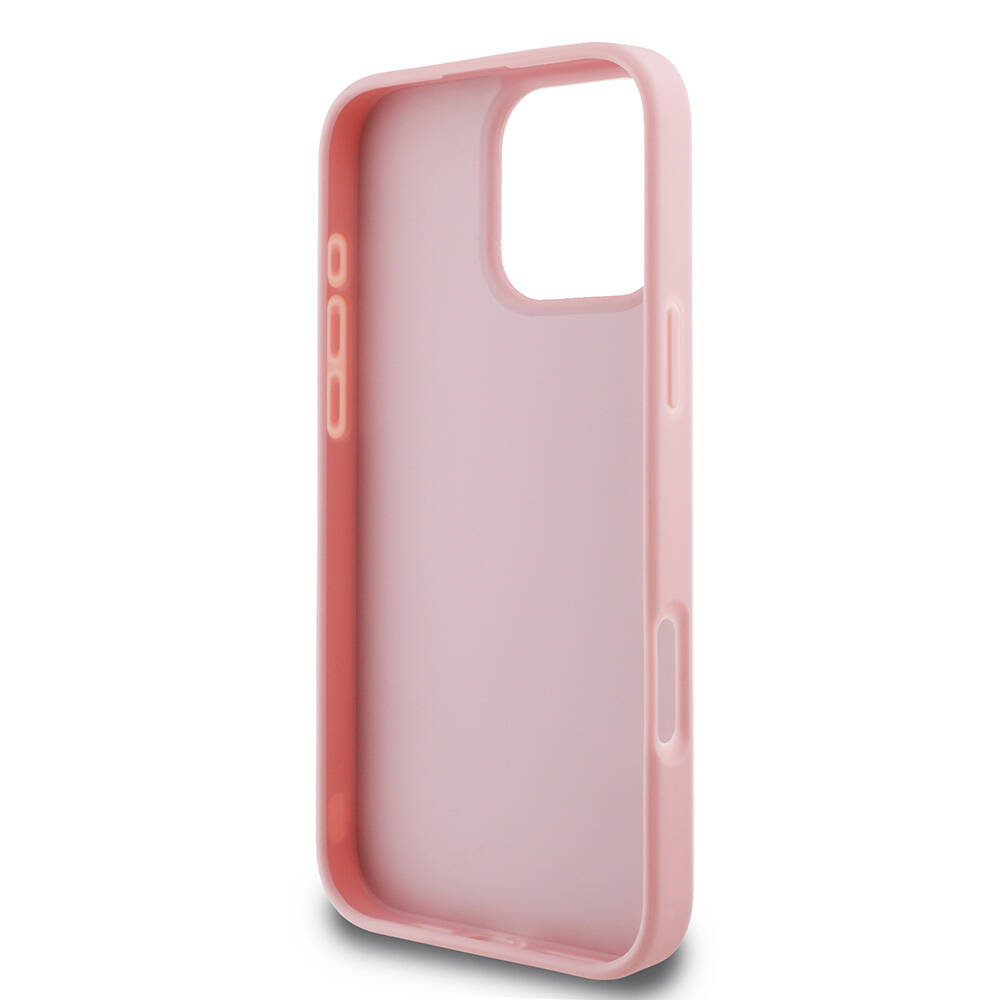 Apple iPhone 16 Pro Max Kılıf Guess Orjinal Lisanslı 4G Büyük Metal Logolu Glitter Kapak - 13