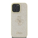 Apple iPhone 16 Pro Max Kılıf Guess Orjinal Lisanslı 4G Büyük Metal Logolu Glitter Kapak - 15