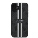 Apple iPhone 16 Plus Kılıf Guess Orjinal Lisanslı Magsafe Şarj Özellikli 4G Şerit Tasarımlı Printed Kapak - 9