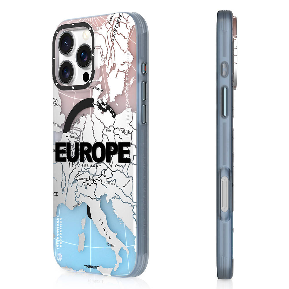 Apple iPhone 16 Pro Max Uyumlu Kılıf Magsafe Şarj Özellikli Youngkit Universal Serisi Kapak - 2