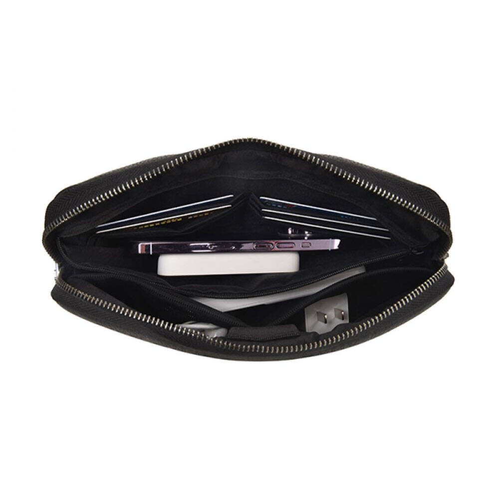 Wiwu Alpha Parmak İzi Kilitli Aksesuar El Çantası - 6