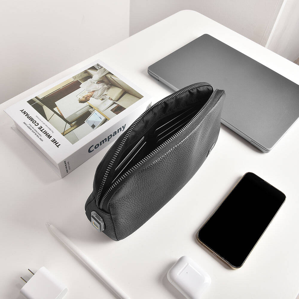 Wiwu Alpha Parmak İzi Kilitli Aksesuar El Çantası - 7