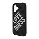 Apple iPhone 16 Uyumlu Kılıf Guess Orjinal Lisanslı Big Love Guess Kapak - 1