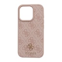 Apple iPhone 16 Pro Uyumlu Kılıf Guess Orjinal Lisanslı Small 4G Classic Kapak - 1