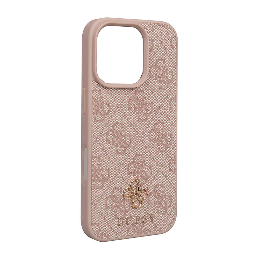 Apple iPhone 16 Pro Uyumlu Kılıf Guess Orjinal Lisanslı Small 4G Classic Kapak - 2