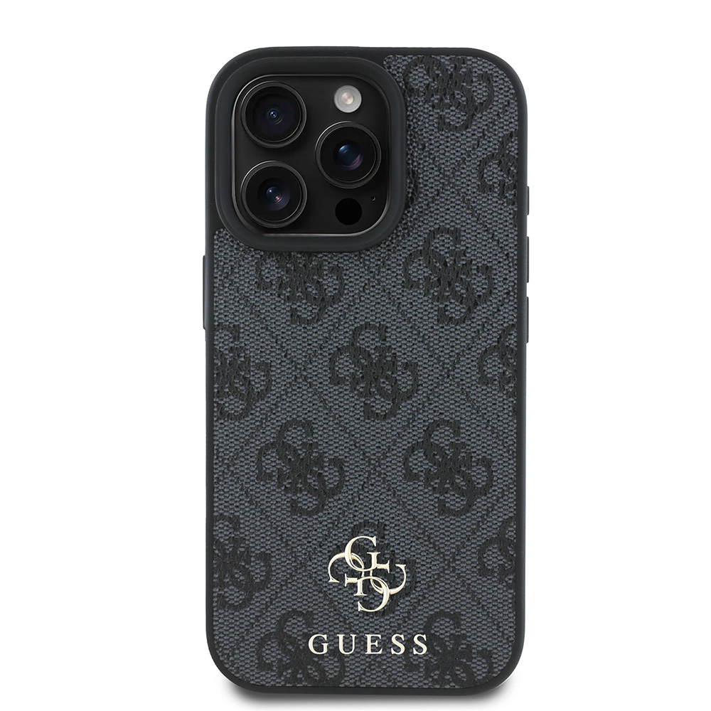 Apple iPhone 16 Pro Uyumlu Kılıf Guess Orjinal Lisanslı Magsafe Şarj Özellikli Small 4G Classic Kapak - 7