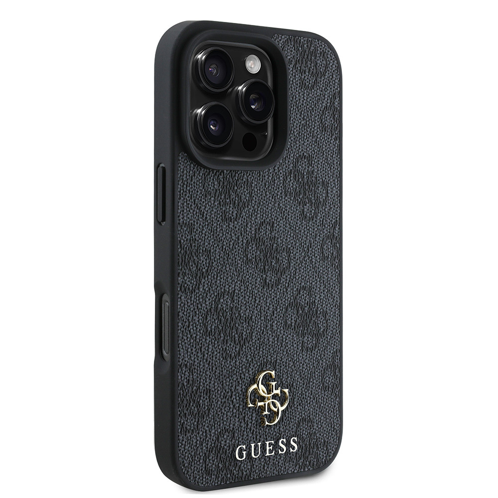 Apple iPhone 16 Pro Uyumlu Kılıf Guess Orjinal Lisanslı Magsafe Şarj Özellikli Small 4G Classic Kapak - 8