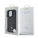 Apple iPhone 16 Pro Uyumlu Kılıf Guess Orjinal Lisanslı Magsafe Şarj Özellikli Small 4G Classic Kapak - 12