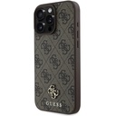 Apple iPhone 16 Pro Uyumlu Kılıf Guess Orjinal Lisanslı Magsafe Şarj Özellikli Small 4G Classic Kapak - 13