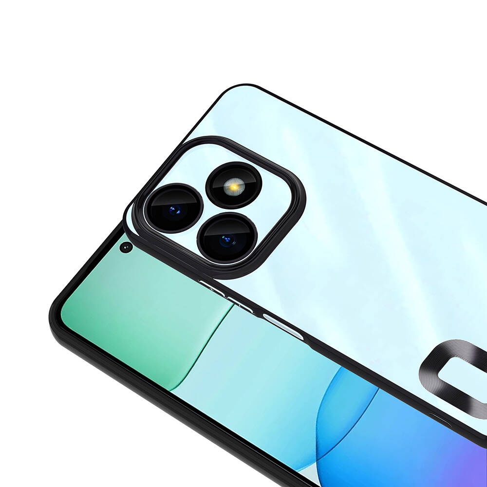 Xiaomi Redmi 13 4G Uyumlu Kılıf Kamera Korumalı Logo Gösteren Zore Omega Kapak - 13