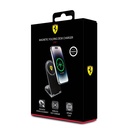 Ferrari Orjinal Lisanslı Katlanabilir Baskılı Shield Logolu Magnetik Kablosuz Şarj Standı - 3