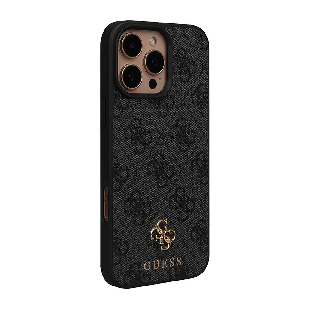Apple iPhone 16 Pro Max Uyumlu Kılıf Guess Orjinal Lisanslı Small 4G Classic Kapak - 2