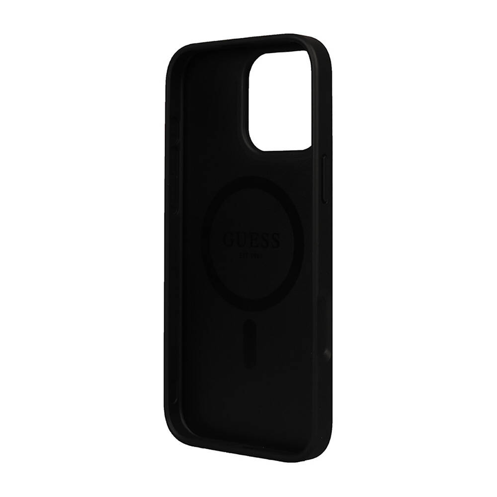 Apple iPhone 16 Pro Max Uyumlu Kılıf Guess Orjinal Lisanslı Small 4G Classic Kapak - 3