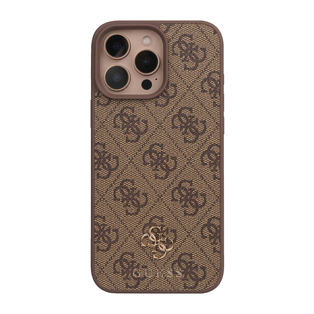 Apple iPhone 16 Pro Max Uyumlu Kılıf Guess Orjinal Lisanslı Small 4G Classic Kapak - 6