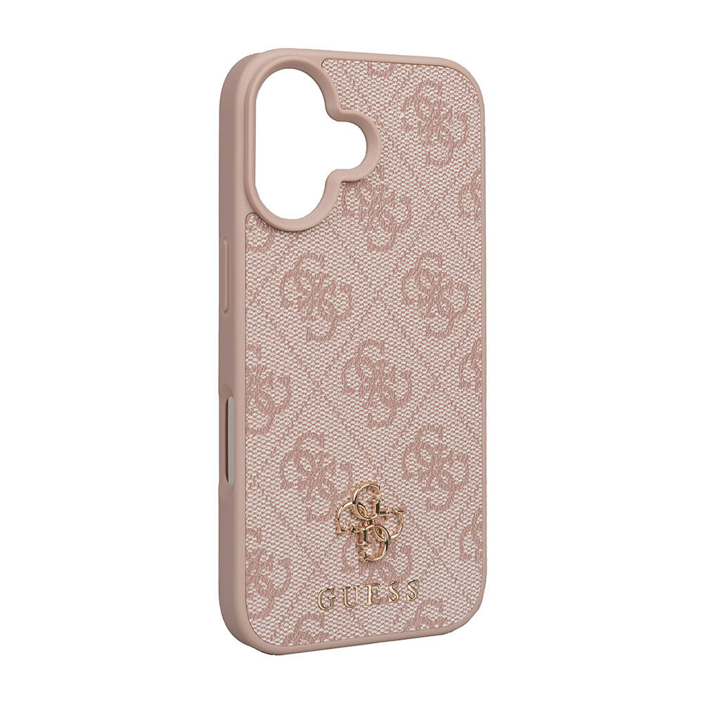 Apple iPhone 16 Uyumlu Kılıf Guess Orjinal Lisanslı Small 4G Classic Kapak - 2