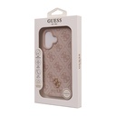 Apple iPhone 16 Uyumlu Kılıf Guess Orjinal Lisanslı Small 4G Classic Kapak - 4