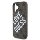 Apple iPhone 16 Plus Uyumlu Kılıf Guess Orjinal Lisanslı Big Love Guess Kapak - 10
