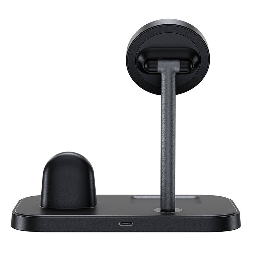 Benks W16 3in1 Telefon&Akıllı Saat&Kulaklık Kablosuz Şarj Standı - 1