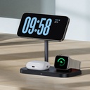 Benks W16 3in1 Telefon&Akıllı Saat&Kulaklık Kablosuz Şarj Standı - 6