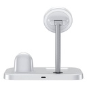 Benks W16 3in1 Telefon&Akıllı Saat&Kulaklık Kablosuz Şarj Standı - 11