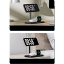 Benks W16 3in1 Telefon&Akıllı Saat&Kulaklık Kablosuz Şarj Standı - 14