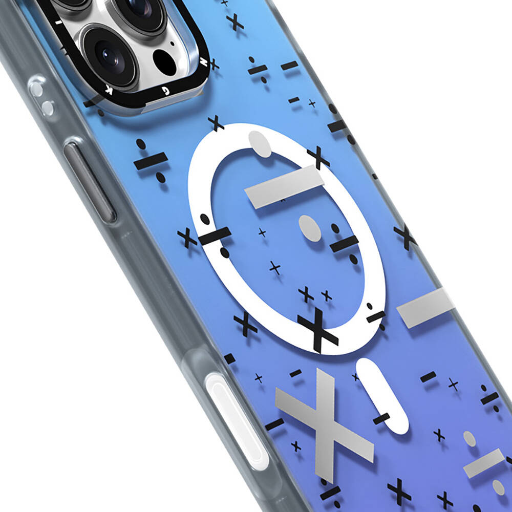 Apple iPhone 16 Pro Max Uyumlu Kılıf Magsafe Şarj Özellikli Youngkit Mathematical Serisi Kapak - 10