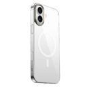 Apple iPhone 16 Uyumlu Kılıf Magsafe Şarj Özellikli Şeffaf Cam Arka Yüzey Zore G-Glass Kapak - 2