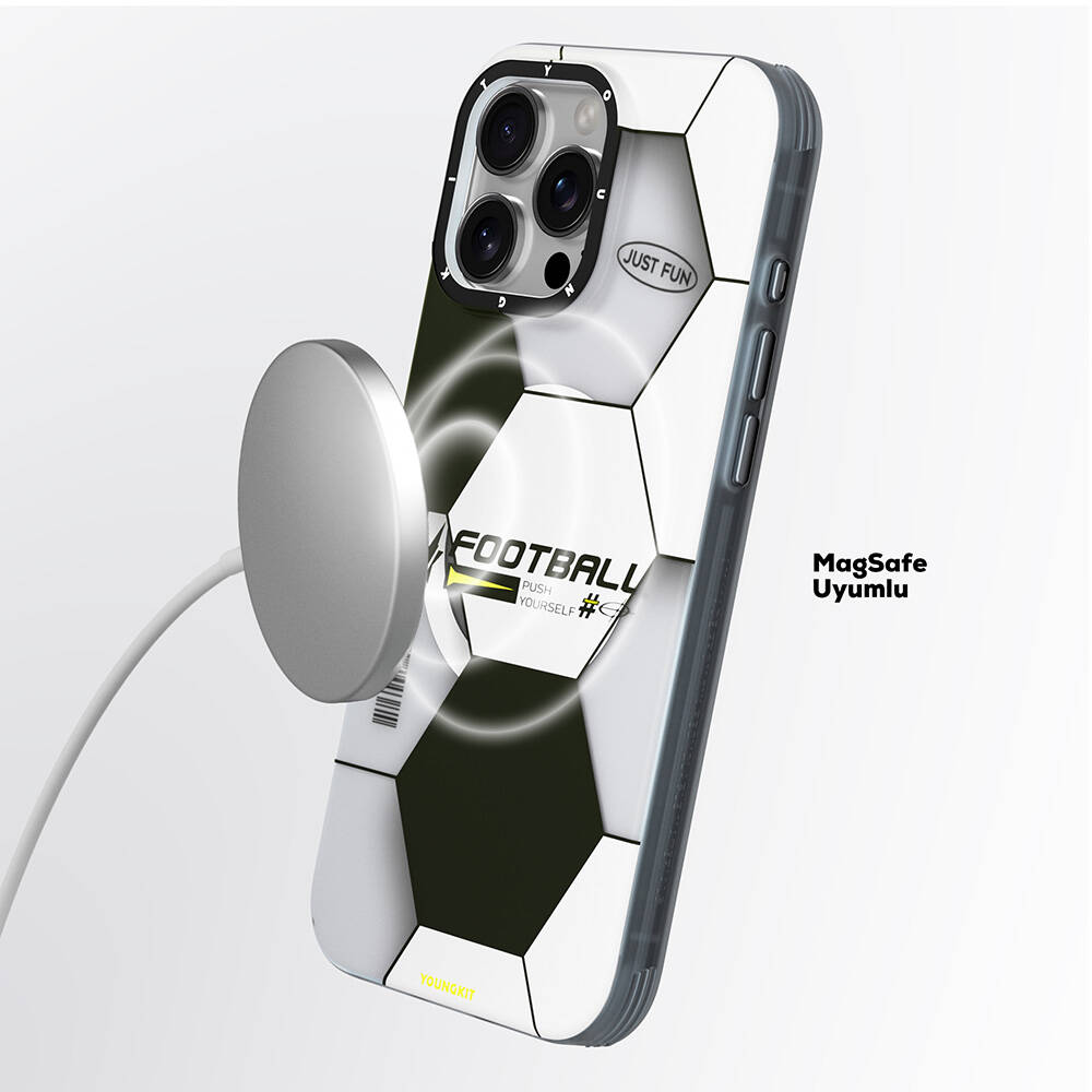 Apple iPhone 16 Pro Uyumlu Kılıf Magsafe Şarj Özellikli Spor Tasarımlı Youngkit Dynamic Serisi Kapak - 9