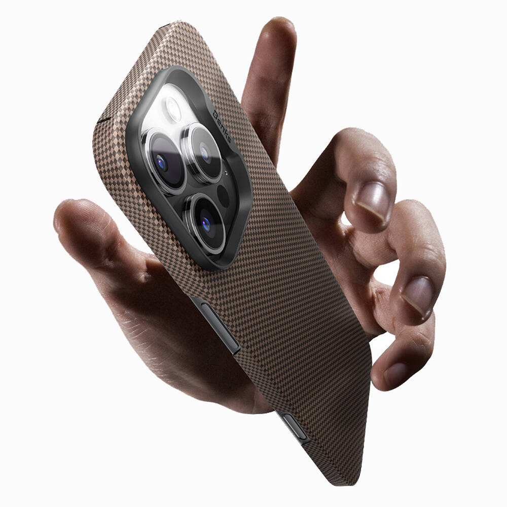 Apple iPhone 15 Pro Uyumlu Kılıf Benks ArmorTint Serisi ArmorAir Kevlar Kapak - 6