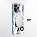 Apple iPhone 16 Pro Uyumlu Kılıf Magsafe Şarj Özellikli Youngkit Mathematical Serisi Kapak - 4