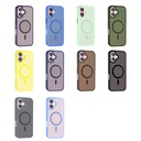 Apple iPhone 16 Plus Uyumlu Kılıf Magsafe Şarj Özellikli Mat Arka Yüzey Zore Sio Kapak - 1