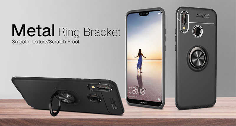 Huawei P20 Lite Uyumlu Kılıf Zore Ravel Silikon Kapak - 3