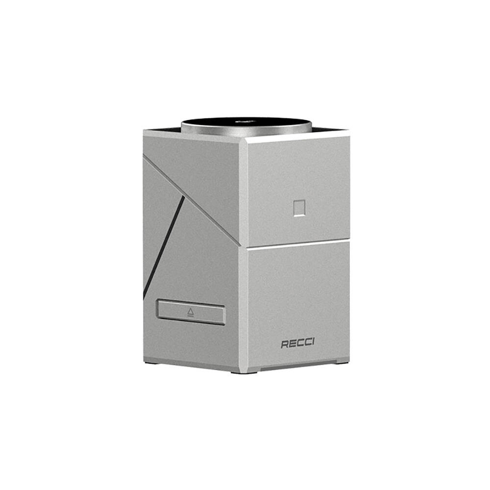 Recci RCW-47 Geometry Serisi Qi2 Şarj Teknolojili Rubik Küp Ambiyans Işıklı Telefon&Akıllı Saat&Kulaklık 15W 3in1 Kablosuz Şarj Standı - 9