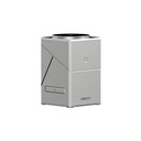 Recci RCW-47 Geometry Serisi Qi2 Şarj Teknolojili Rubik Küp Ambiyans Işıklı Telefon&Akıllı Saat&Kulaklık 15W 3in1 Kablosuz Şarj Standı - 9