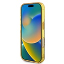 Apple iPhone 16 Plus Uyumlu Kılıf Guess Orjinal Lisanslı Magsafe Şarj Özellikli 4G Desenli IML Yazı Logolu Peony Kapak - 4