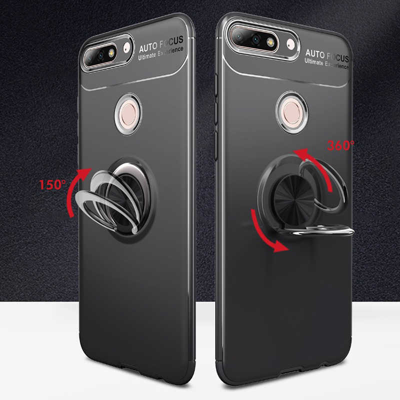 Huawei Y7 2018 Uyumlu Kılıf Zore Ravel Silikon Kapak - 2