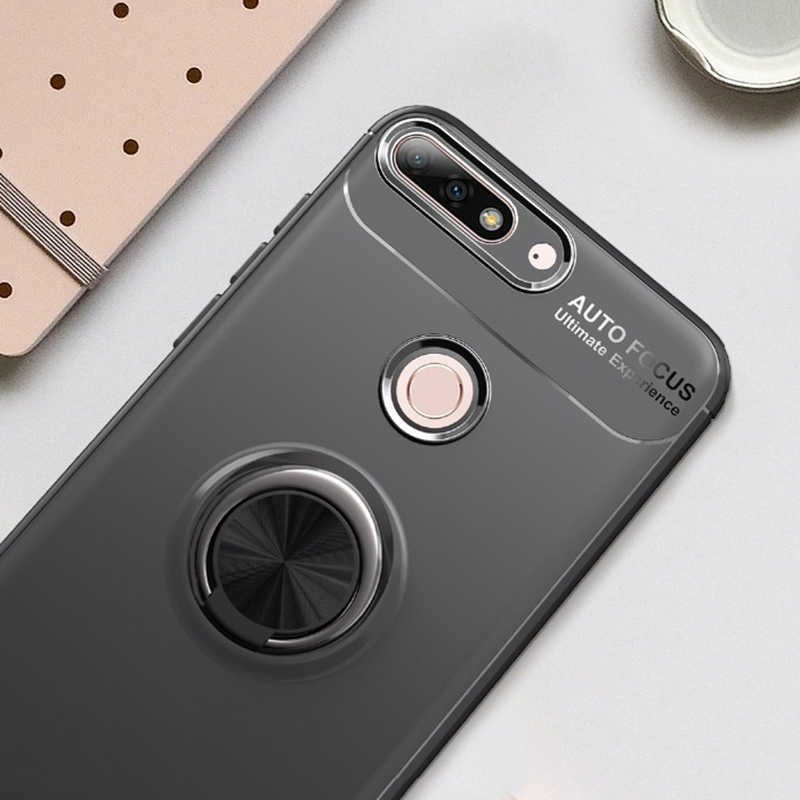 Huawei Y7 2018 Uyumlu Kılıf Zore Ravel Silikon Kapak - 5