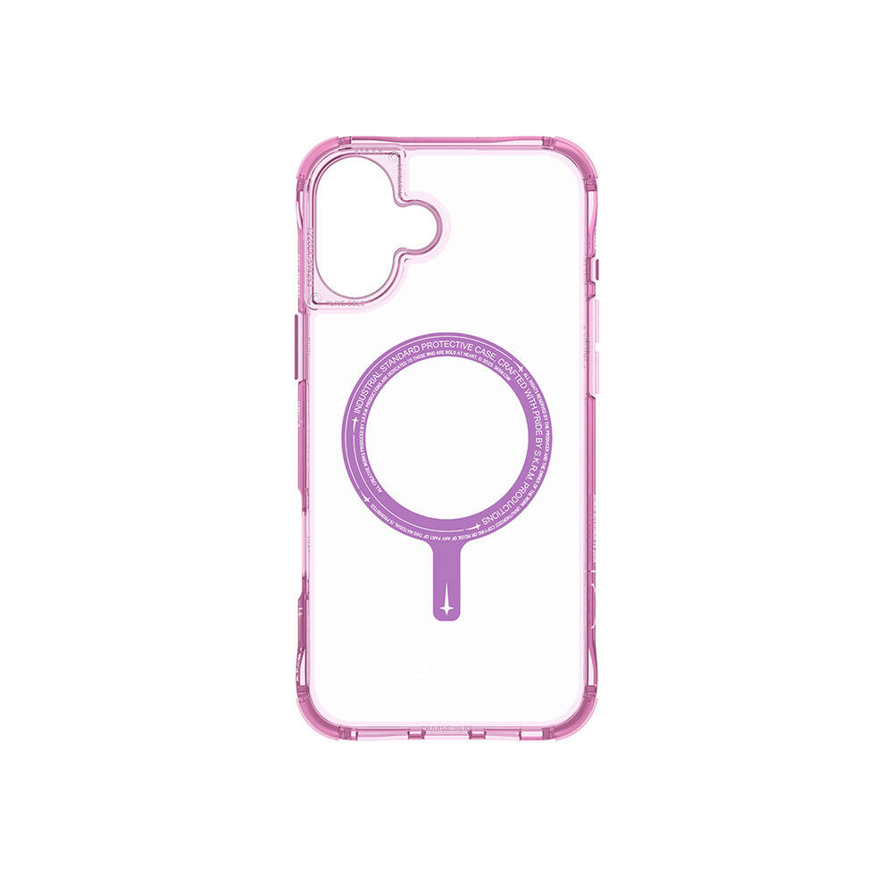 Apple iPhone 16 Plus Uyumlu Kılıf SkinArma Şeffaf Airbag Tasarımlı Magsafe Şarj Özellikli Saido Kapak - 5