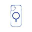 Apple iPhone 16 Plus Uyumlu Kılıf Magsafe Şarj Özellikli Şeffaf Airbag Tasarımlı Skinarma Saido Kapak - 13