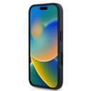 Apple iPhone 16 Pro Uyumlu Kılıf Karl Lagerfeld Orjinal Lisanslı Kartlıklı Monogram Sıcak Damgalı Elongated Logo Kapak - 4