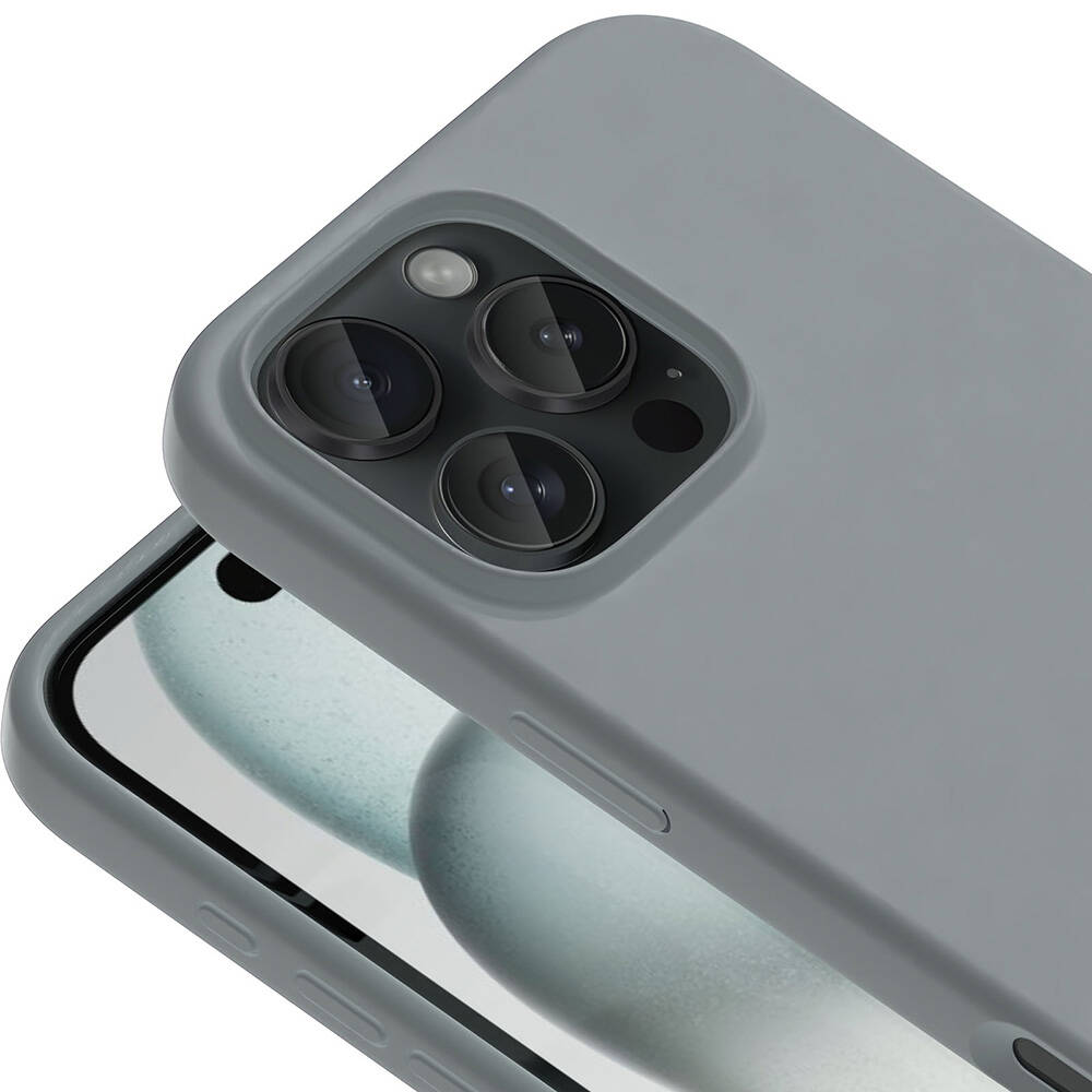 Apple iPhone 16 Pro Max Uyumlu Kılıf Magsafe Şarj Özellikli Sıvı Teknolojili Silinebilir Sert Zore Kivi Kapak - 3