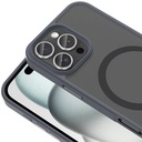 Apple iPhone 16 Pro Uyumlu Kılıf Magsafe Şarj Özellikli Mat Arka Yüzey Zore Sio Kapak - 3