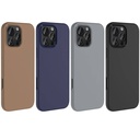 Apple iPhone 16 Pro Uyumlu Kılıf Magsafe Şarj Özellikli Sıvı Teknolojili Silinebilir Sert Zore Kivi Kapak - 1