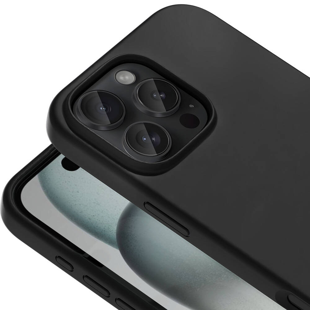 Apple iPhone 16 Pro Uyumlu Kılıf Magsafe Şarj Özellikli Sıvı Teknolojili Silinebilir Sert Zore Kivi Kapak - 5